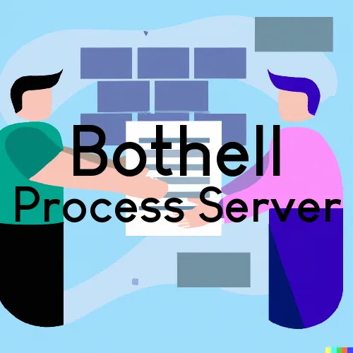Bothell, WA Process Servers and Courtesy Copy Messengers