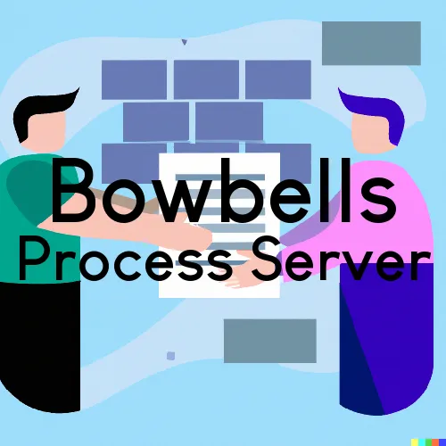 Bowbells, ND Process Server, “Serving by Observing“ 
