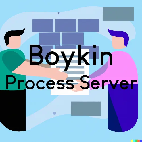 Boykin, AL Process Servers in Zip Code 36723