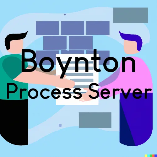 Boynton, Oklahoma Process Servers and Field Agents