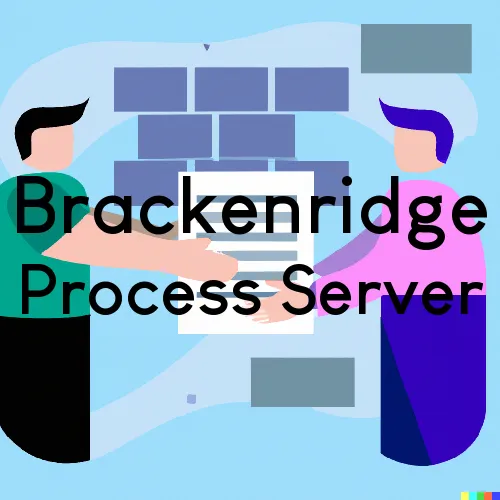 Brackenridge Process Server, “Serving by Observing“ 