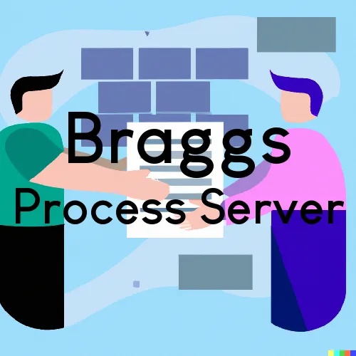 Braggs, OK Process Servers in Zip Code 74439