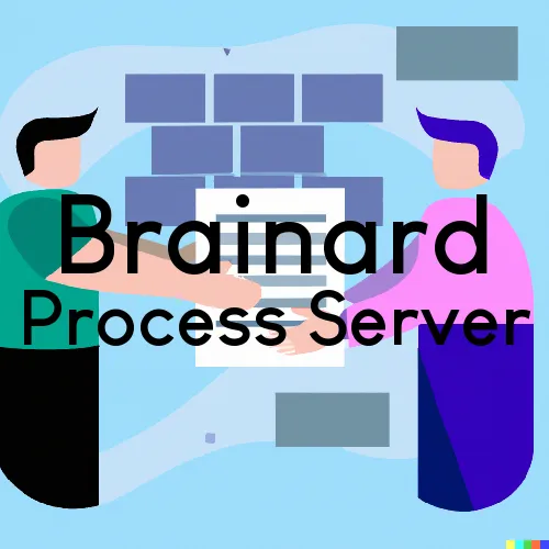 Brainard, Nebraska Process Servers