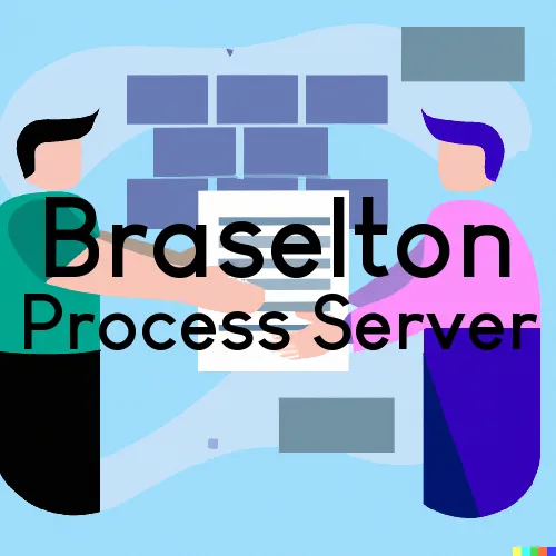GA Process Servers in Braselton, Zip Code 30517