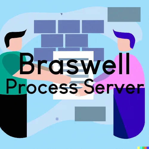 Braswell Process Server, “Alcatraz Processing“ 