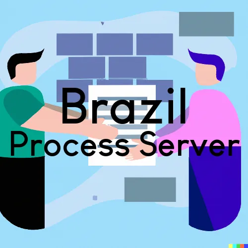 Brazil, Indiana Court Couriers and Process Servers