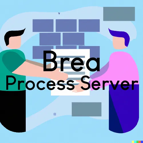 Brea, California Process Servers