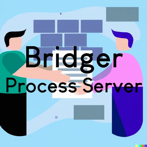 Bridger, Montana Process Servers