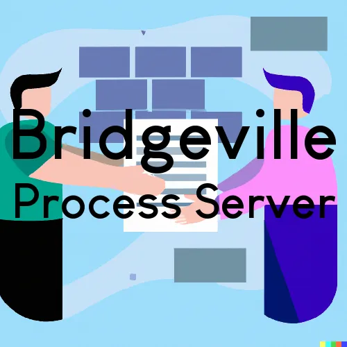 Directory of Bridgeville Process Servers
