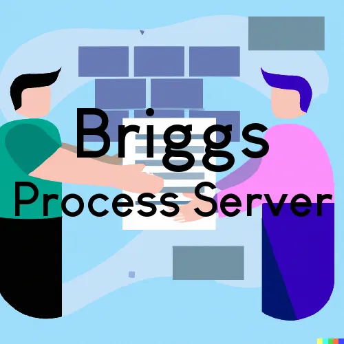 Briggs, Texas Process Servers