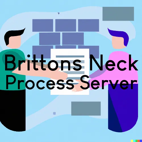 Brittons Neck, SC Process Servers in Zip Code 29546