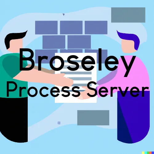 Broseley, MO Process Servers and Courtesy Copy Messengers