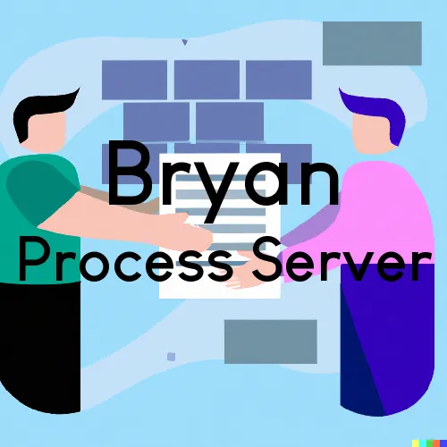 Bryan, Texas Process Servers