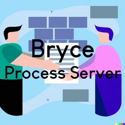 Bryce, Utah Process Servers