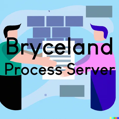 Bryceland, Louisiana Process Servers and Field Agents
