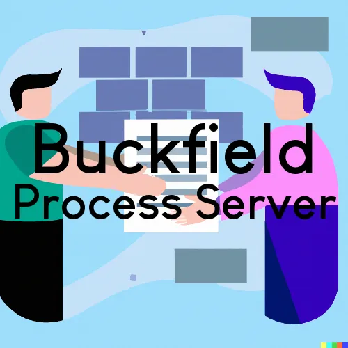 Buckfield, ME Process Server, “Gotcha Good“ 