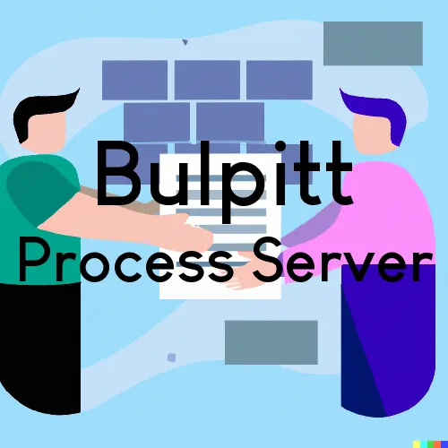 Bulpitt, Illinois Process Servers and Field Agents