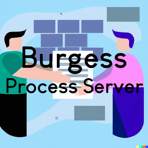 Burgess, VA Process Servers and Courtesy Copy Messengers