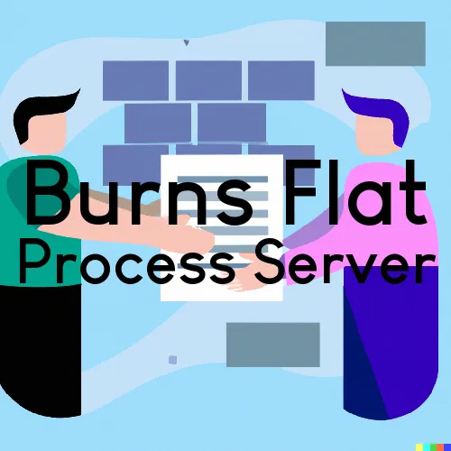 Burns Flat Process Server, “Server One“ 