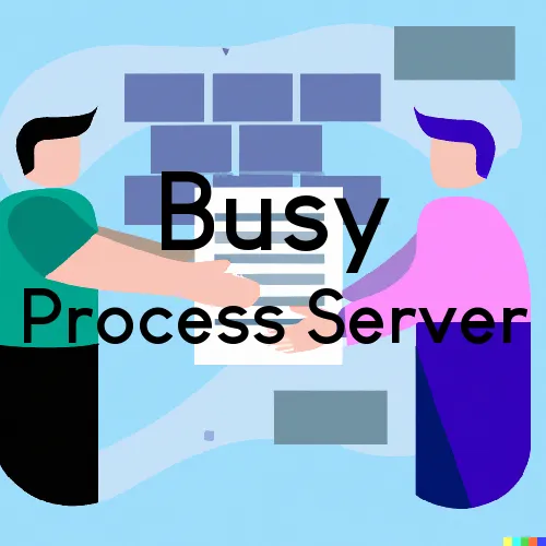 Busy, Kentucky Process Servers