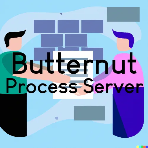 Butternut, Wisconsin Process Servers