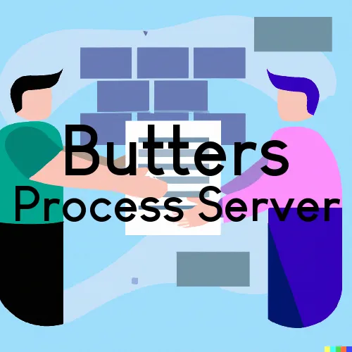 Butters, NC Process Servers and Courtesy Copy Messengers