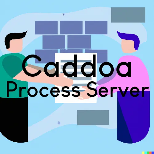 Caddoa, CO Process Servers and Courtesy Copy Messengers