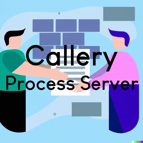 Callery, Pennsylvania Process Servers