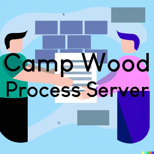 Camp Wood, Texas Process Servers
