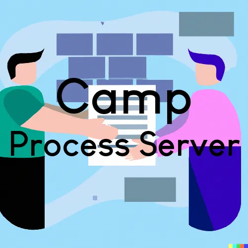 Camp, AR Process Servers in Zip Code 72520