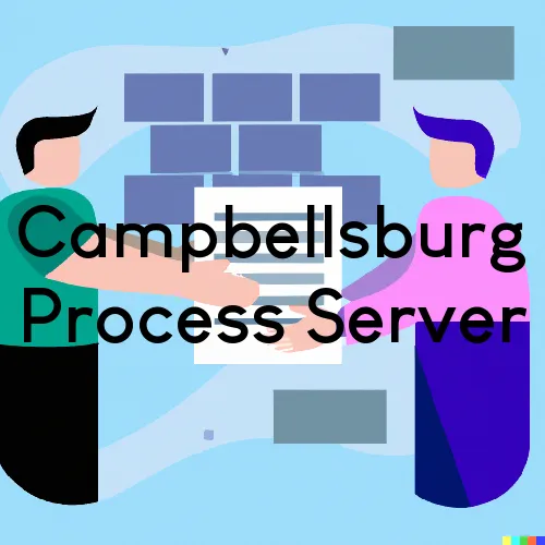 Campbellsburg, Indiana Court Couriers and Process Servers