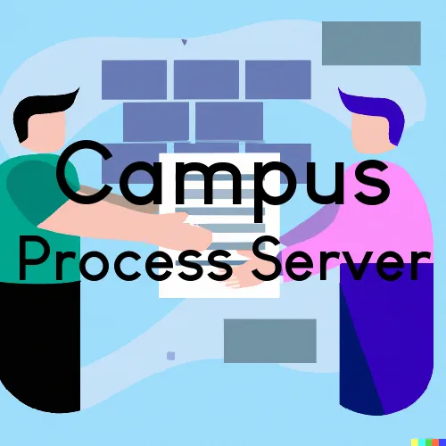 Campus, IL Process Server, “Rush and Run Process“ 