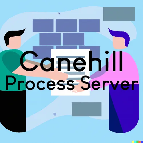 Canehill, Arkansas Process Servers