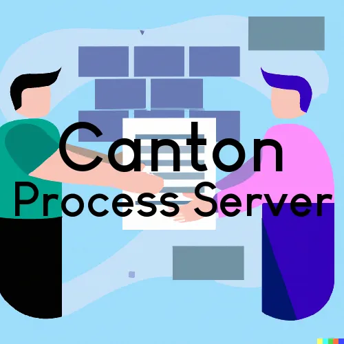 SD Process Servers in Canton, Zip Code 57013