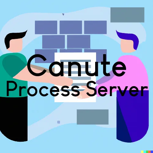 Canute, OK Process Server, “Highest Level Process Services“ 