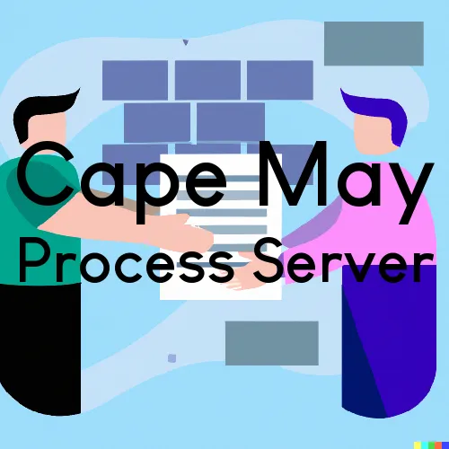 Process Servers in Zip Code 08204  