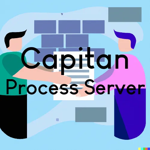 Capitan, New Mexico Process Servers and Field Agents