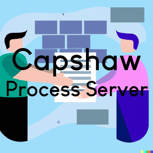 Capshaw, AL Process Servers in Zip Code 35742