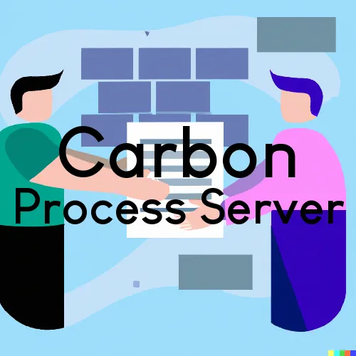 Carbon, Indiana Process Servers