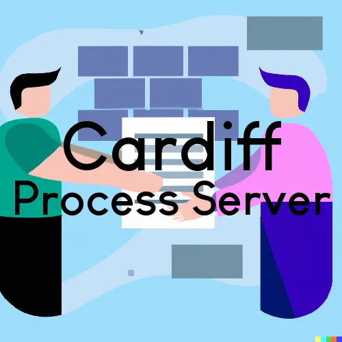 Cardiff, California Process Servers 