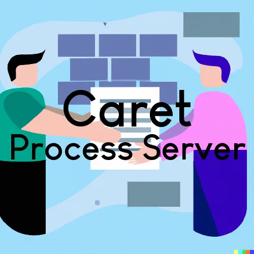 Caret, VA Process Server, “Chase and Serve“ 