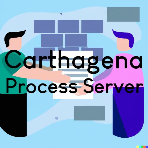 Carthagena OH Court Document Runners and Process Servers