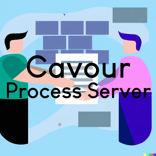 Cavour, Wisconsin Process Servers