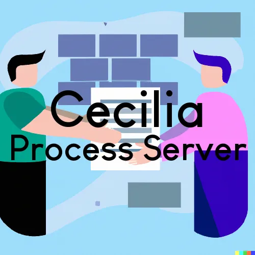 Cecilia, Louisiana Process Servers