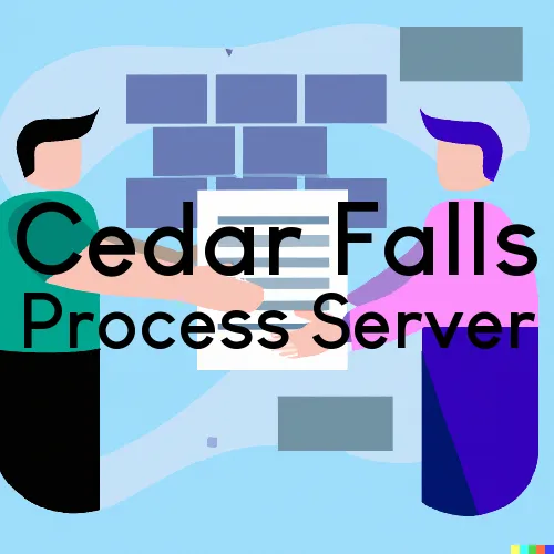 Cedar Falls, Iowa Process Servers and Field Agents