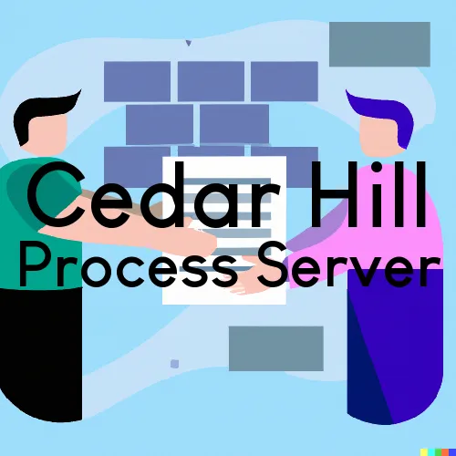 Process Servers in Cedar Hill, Tennessee 