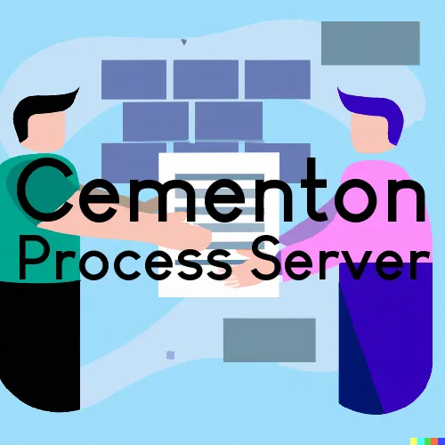 Cementon Process Server, “Process Servers, Ltd.“ 