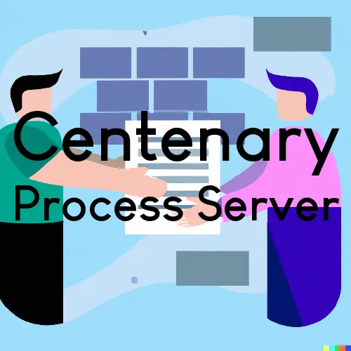 Centenary, SC Process Servers in Zip Code 29519