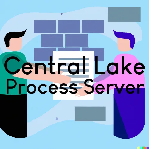 Central Lake, MI Process Server, “Nationwide Process Serving“ 
