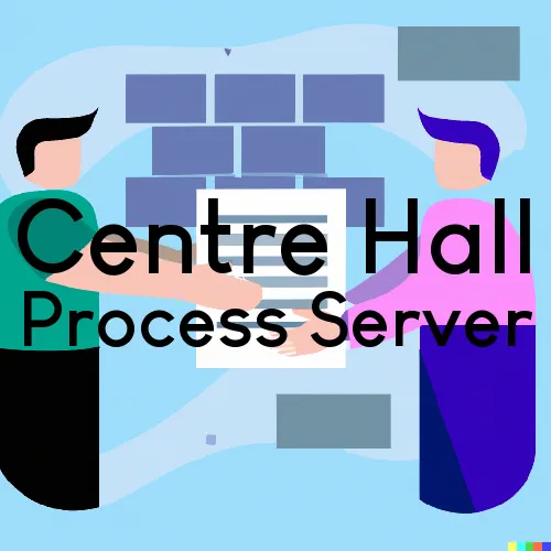 Centre Hall, PA Process Servers in Zip Code 16828